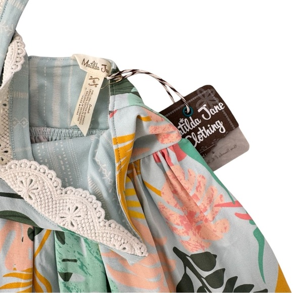 Matilda Jane Jungle Adventure Tropical Dress 6 NWT - Picture 4 of 7